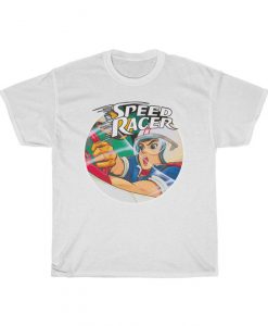 Speed Racer T-Shirt, Retro Anime Series, Womens and Mens Tee