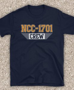 Star Trek Enterprise Crew NCC 1701 Sci-Fi TV Films Unofficial T-Shirt