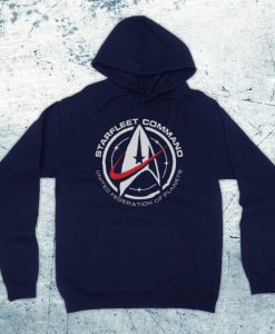 Star Trek Starfleet Command United Federation Of Planets Sci-Fi TV Show Films Unofficial Unisex Hoodie