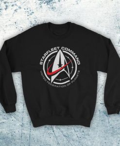 Star Trek Starfleet Command United Federation Of Planets Sci-Fi TV Show Films Unofficial Unisex Sweatshirt