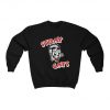 Stray Cats Logo Sweatshirt, Rockabilly Sweater, Mens and Womens Stray Cats Top, Stray Cats Merch