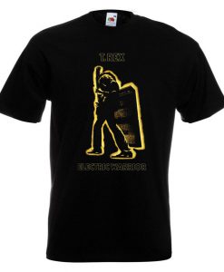 T Rex Marc Bolan T Shirt Electric Warrior Tyrannosaurus Rex Mickey Finn