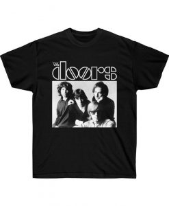 THE DOORS Tee, Rock Band T-Shirt, Doors Logo Unisex Top