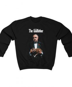 The Godfather (1972) Sweatshirt, Retro Mafia Crime Film, Mens and Womens