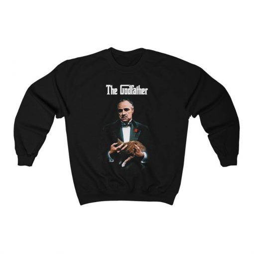 The Godfather (1972) Sweatshirt, Retro Mafia Crime Film, Mens and Womens