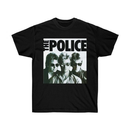 The Police Unisex T-Shirt, The Police 70's Rock Band Merch