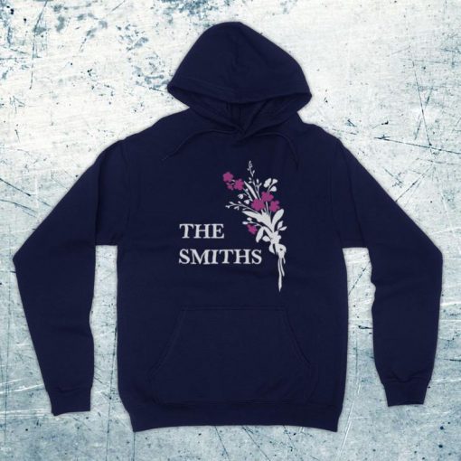 The Smiths Flowers Iconic Rock Band Morrissey Marr Unofficial Unisex Adults Hoodie