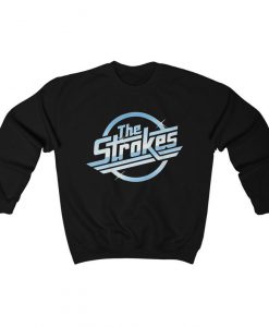 The Strokes Logo Unisex Sweatshirt, The Strokes Rock Band Merch