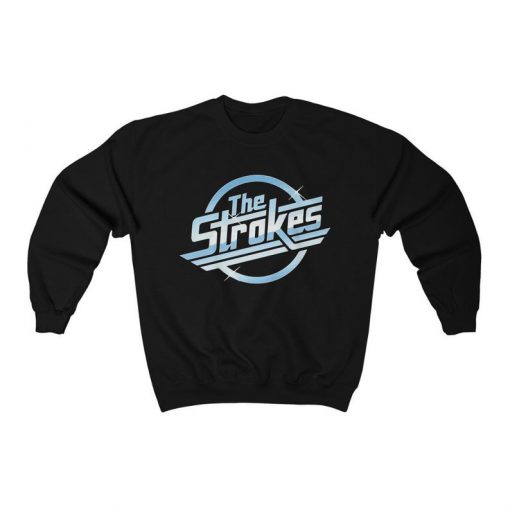 The Strokes Logo Unisex Sweatshirt, The Strokes Rock Band Merch