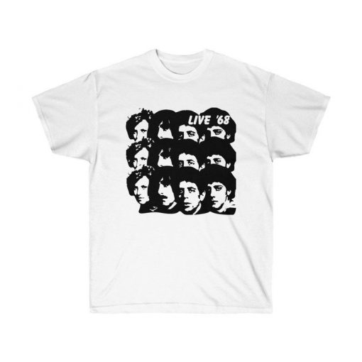 The Velvet Underground Live '68 Unisex T-Shirt, The Velvet Underground Band Merch