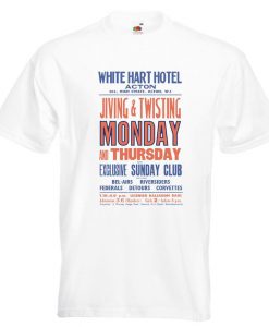 The Who DETOURS White Hart Acton T Shirt Pete Townshend Keith Moon Roger Daltrey John Entwistle