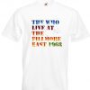 The Who Live At The Filmore East 1968 T Shirt Pete Townshend Keith Moon Daltrey