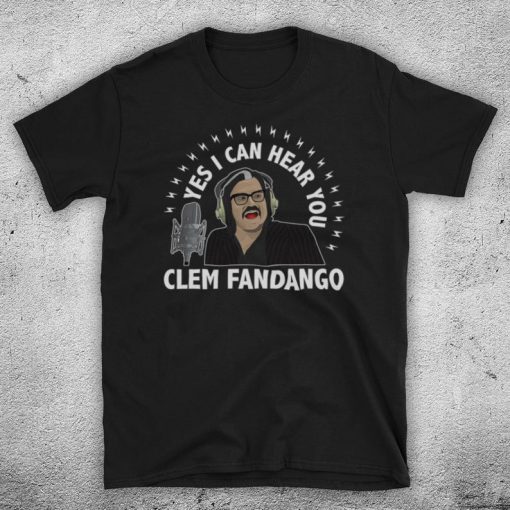 Toast Of London Yes I Can Hear You Clem Fandango British Comedy TV Unofficial T-Shirt