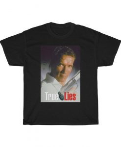 True Lies (1994) Retro Tee, Arnold Schwarzenegger Film, Mens Womens T-Shirt