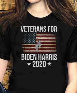 Veterans For Biden Harris 2020, USA Flag Vintage T-Shirt, Vote For Biden T-Shirt 2020, Biden Harris Vote 2020
