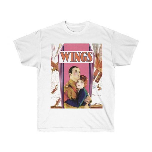 Wings (1927) Tee, 20's Movie, Womens Mens Retro T-Shirt