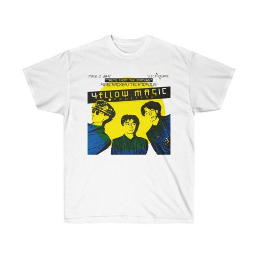 Yellow Magic Orchestra T-Shirt, Firecracker, Technopolis, Mens and Womens Tee