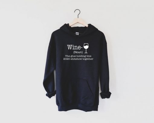 2020 Wine Hoodie