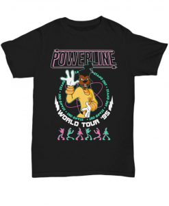 A goofy movie powerline t-shirt 1995 world tour