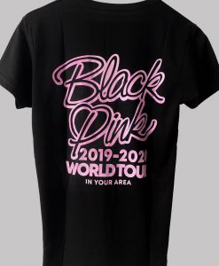 BLACKPINK 2020 World Tour Unisex T-Shirt Back