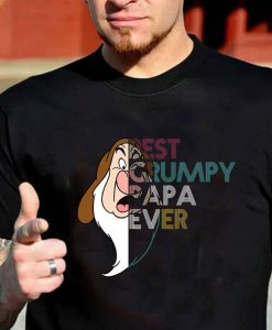 Best Grumpy Papa Ever, ,Funny Gift For Grandpa, For Dad , Awesome Grandpa, Awesome Dad, Funny Father's Day Gift Idea, Grumpy Shirt