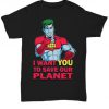 Captain planet and the planeteers retro t-shirt