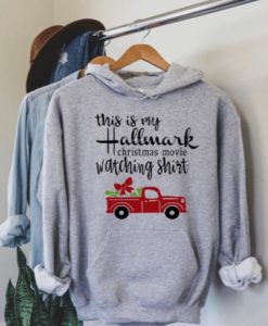 Christmas Hoodie - Hallmark Christmas Hoodie - Hallmark Movie - Hallmark Channel - Gift Idea - Gifts For Her