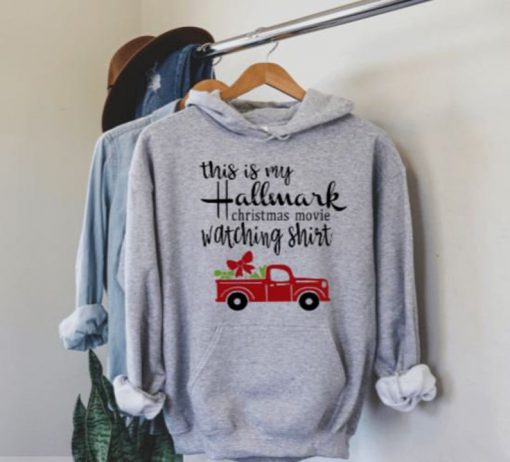 Christmas Hoodie - Hallmark Christmas Hoodie - Hallmark Movie - Hallmark Channel - Gift Idea - Gifts For Her