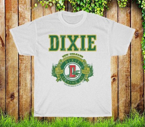 Dixie Beer T-Shirt, New Orleans Dixie Beer Tee Shirt