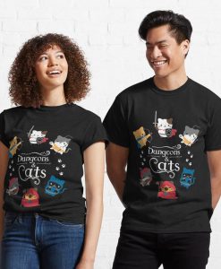 Dungeons And Cats Classic T-shirt