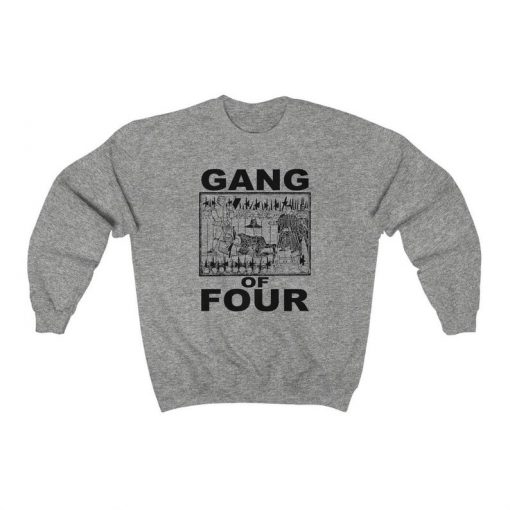 Gang of Four Sweatshirt, Post-Punk Band, Mens and Womens Sweater