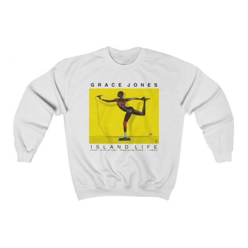 Grace Jones Sweatshirt, Island Life, Mens and Womens Sweater