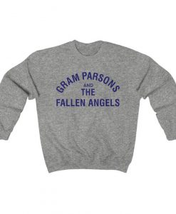 Gram Parsons And The Fallen Angels (1973) Sweatshirt, Country Rock Music, Adult Mens Womens Sweater