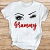 Grammy Winked Eye T-shirt Gift For Mothers and Grandmothers