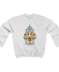 Gunungan Wayang Unisex Heavy Blend Crewneck Sweatshirt