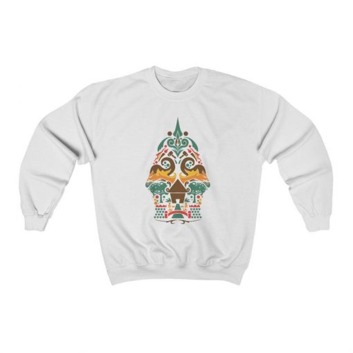 Gunungan Wayang Unisex Heavy Blend Crewneck Sweatshirt