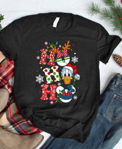 HO HO HO Donald Duck Christmas Shirt