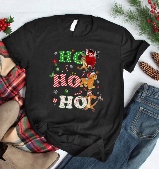 HO HO HO Lion King Christmas tshirt