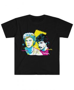 Hall and Oates vintage classic tee, 80s retro style t-shirt