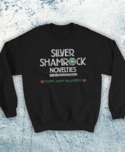 Halloween 3 Silver Shamrock Novelties Myers Horror Movie Unofficial Unisex Adults Sweatshirt