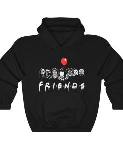 Halloween Funny Horror Friends Hoodie