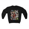 Halloween- Ghost-Horror Squad Scary Movie Characters Funny Halloween Party Sweatshirt