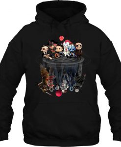 Happy Halloween 2020 - Horror Movie Characters Friends - Trending Halloween Hoodie