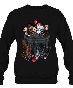 Happy Halloween 2020 - Horror Movie Characters Friends - Trending Halloween Sweatshirt