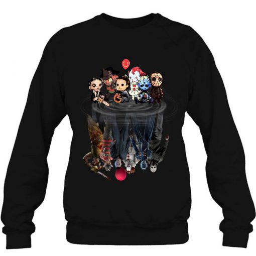 Happy Halloween 2020 - Horror Movie Characters Friends - Trending Halloween Sweatshirt