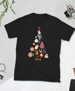 Happy New Year 2021, Merry Christmas, Happy Santa 2021 Unisex Tshirt