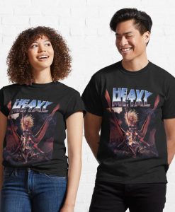 Heavy Metal Movie Classic T-shirt - Retro Vintage Funny Tshirt- Comic Anime Manga Shirt - Unisex Japanese Tee