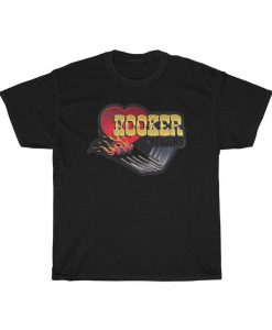 Hooker Headers Racing Logo Men's Black T-Shirt