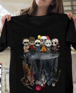 Horror Movie Characters Friends Halloween T-Shirt