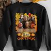 Horror Movie Characters Friends Halloween is my Christmas Sweatshirt